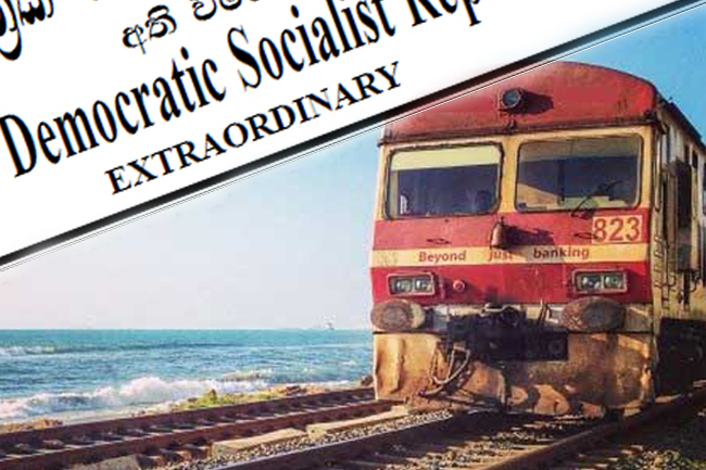 Another gazette issued declaring railways an Essential Service