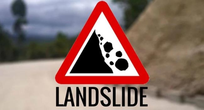 Landslide warnings issued on several districts