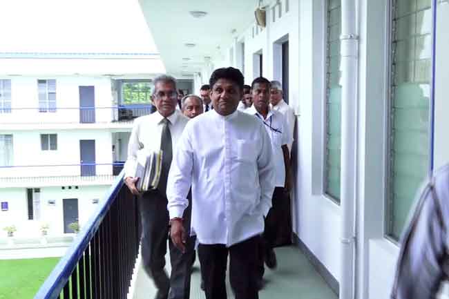 Sajith appears before Presidential Commission