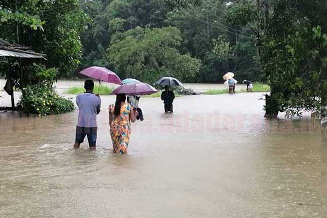 Over 100mm heavy rainfall within next 24 hours