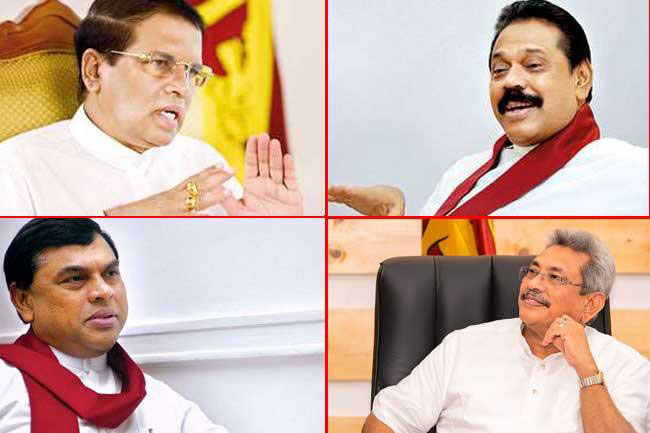 Mahinda, Gotabaya and Basil to meet President today