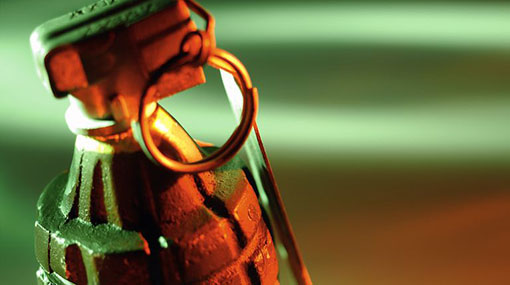 Three hand grenades found from abandoned land in Moratuwa