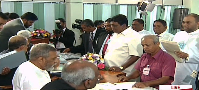 LIVE: Accepting nominations for 2019 Presidential Election