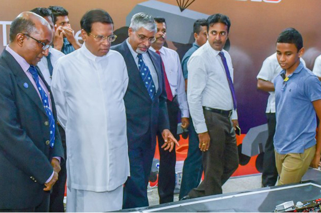 President inaugurates techno Sri Lanka 2019