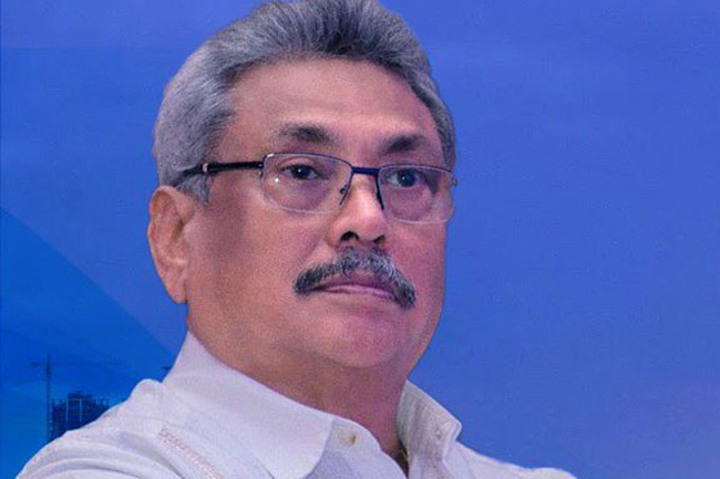 Gotabaya returns from Singapore