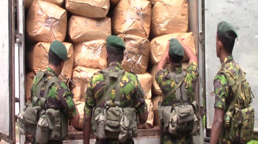STF seizes 15,000 kg of dust tea in Ambalangoda