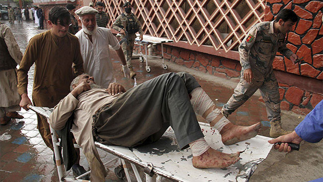 At least 62 people killed in Afghanistan mosque blast