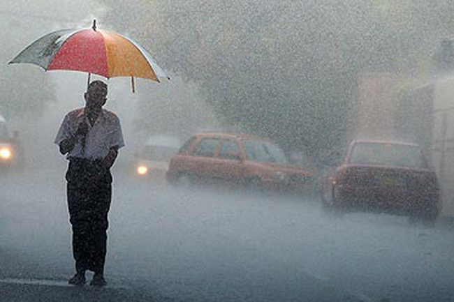 Heavy rainfall over 100mm in several provinces today