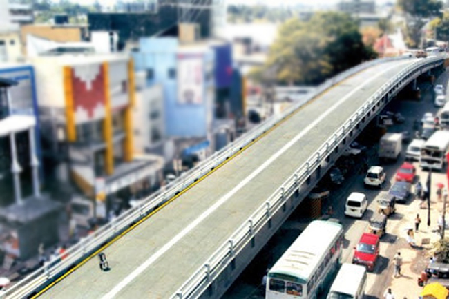 Nugegoda flyover temporarily closed for traffic