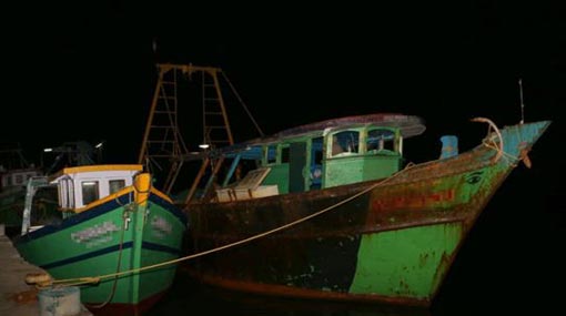 Ten Indian fishermen arrested for poaching in Northern waters