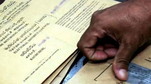 Postal voting process to end this evening