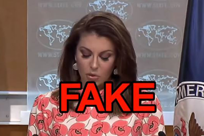 US Embassy dismisses dubbed video statement of State Dept. spokeswoman as fake