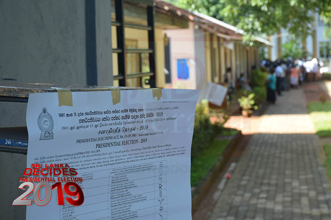Voting for Presidential Election 2019 ends