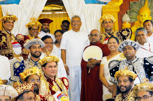 Presidents inaugural visit to Kandy