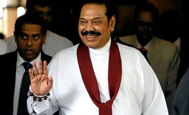 Mahinda Rajapaksa named new Prime Minister