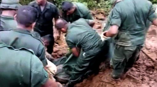 One dead, 3 missing in earth slip in Nuwara Eliya
