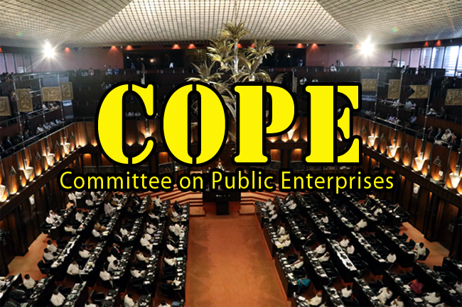 Special COPE meeting on CBSLs forensic audit report on bond scam