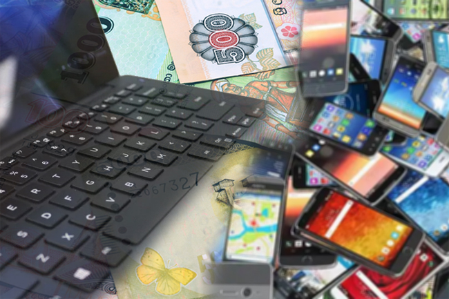 Mobile phones, laptops & cash seized from raid at Mirihana Detention Centre