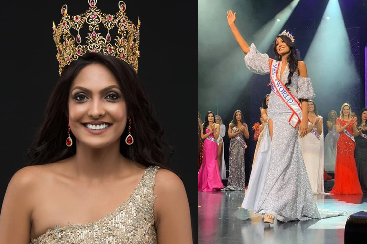 Sri Lankan crowned Mrs World after 35 years