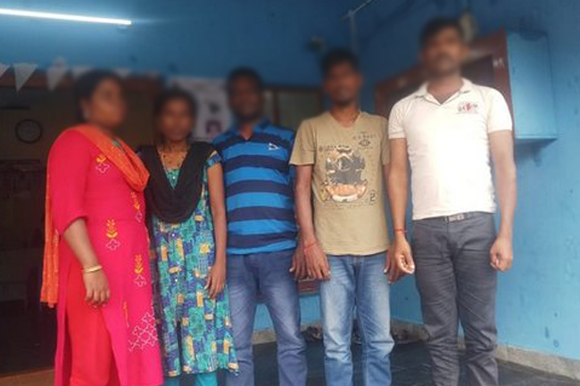 Six Sri Lankan refugees detained in India while attempting to flee illegally