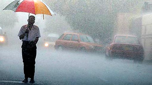 Met. Dept. warns of heavy rains of about 100 mm