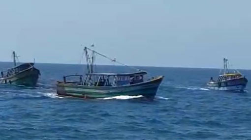 Indian fishers arrested for poaching in Lankan waters