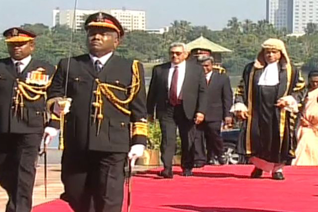 President arrives for opening of 4th session of Parliament 