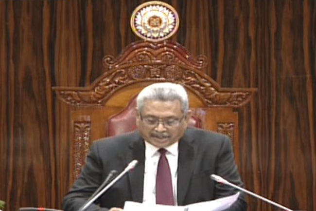 President addresses new parliamentary session