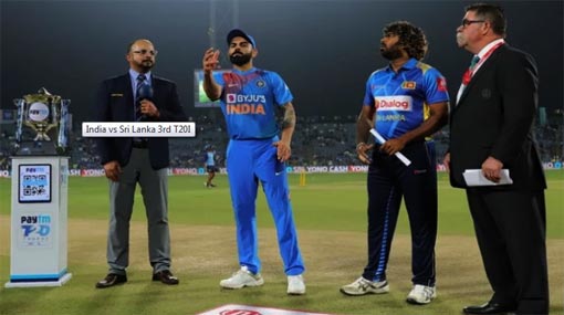Sri Lanka win toss, opt to bowl against India