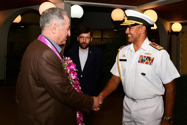 Chief of Pakistan Naval Staff arrives in Sri Lanka