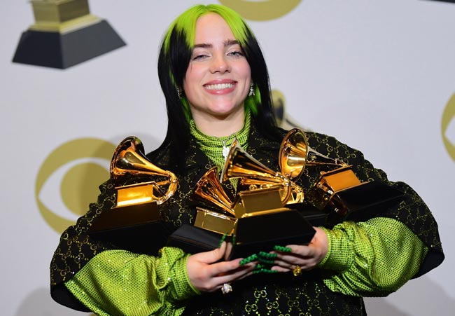 Grammy Awards 2020: Billie Eilish breaks record as she bags 5 trophies
