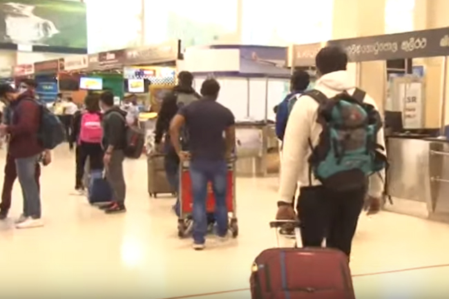 66 more Sri Lankan students in China arrive in island