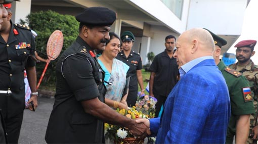 Top Russian General arrives in Sri Lanka