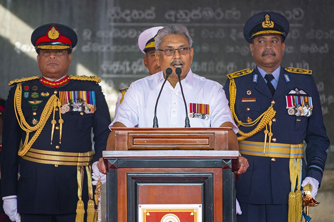 Will not allow extremist, terrorist groups to be active in Sri Lanka - President