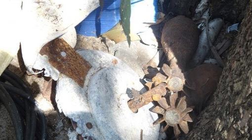 Man critically injured in attempt to pull apart mortar bullet