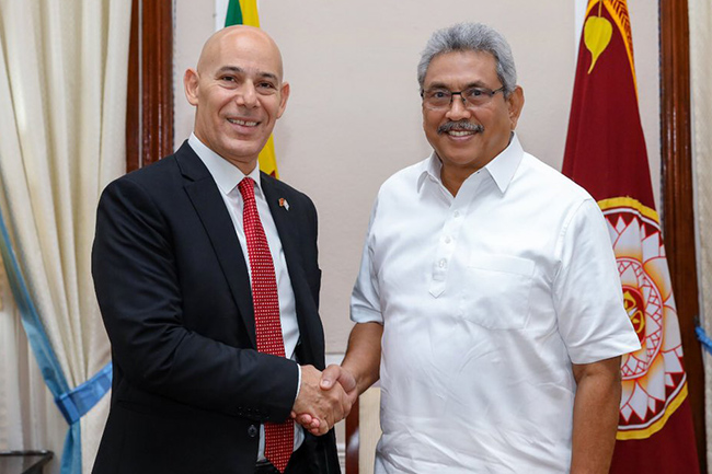 Israel keen to develop bilateral relations with Sri Lanka