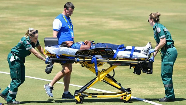  Sri Lankas Achini Kulasuriya cleared of serious injury after horror blow