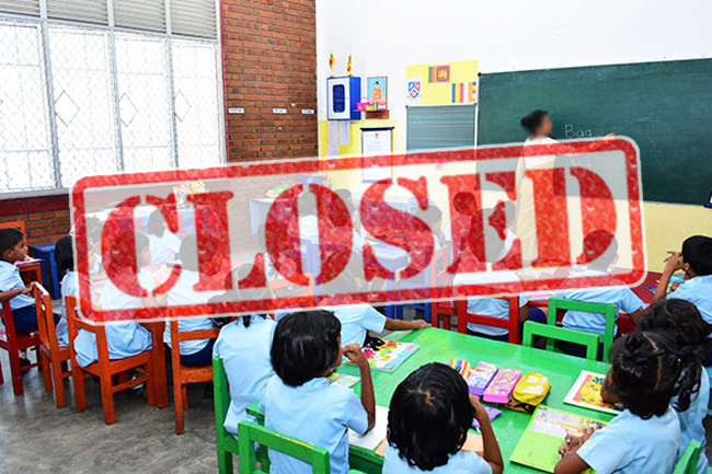 All pre-schools to remain closed until further notice