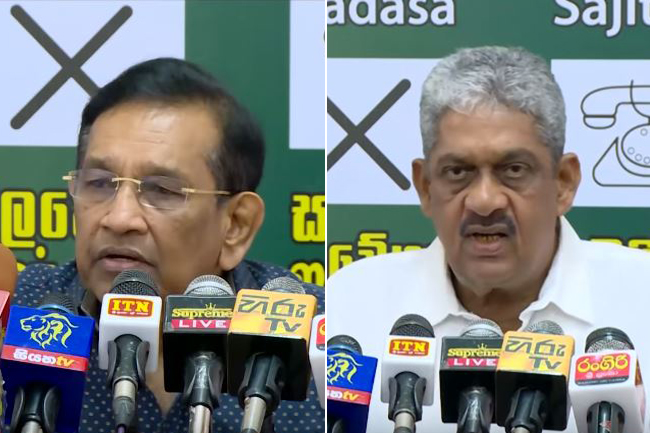 Rajitha and Fonseka on how they received information on coronavirus cases