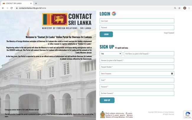 Foreign Min. launches online portal for overseas Sri Lankans
