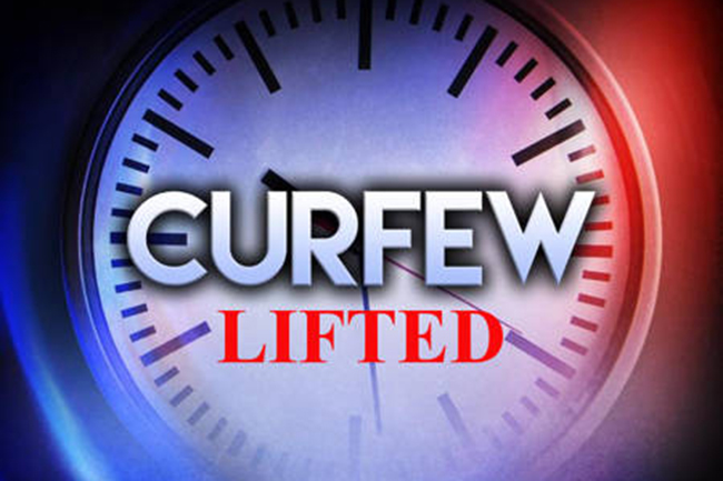 Curfew for 4 districts in Northern Province & Puttalam lifted temporarily