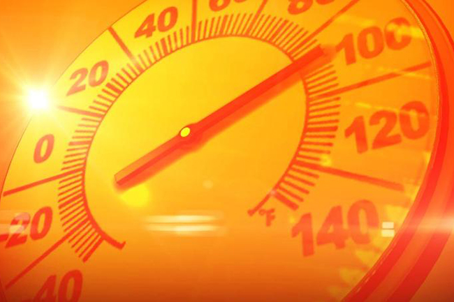 Heat advisory for North-western province & 5 districts