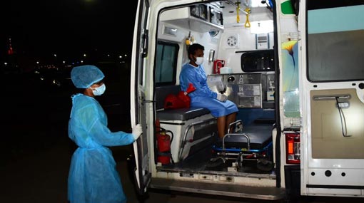 Navy brings ashore sick seaman on foreign merchant vessel