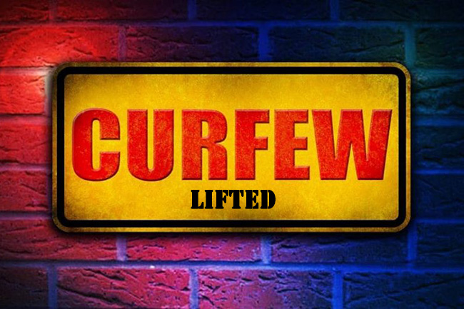 Curfew in 19 districts temporarily relaxed until 4pm