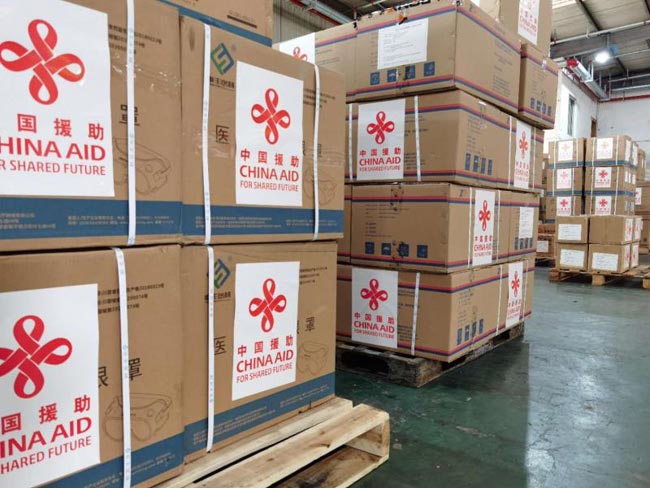 China donates over 20,000 PCR kits and other medical supplies to SL