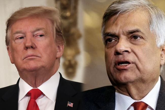 Ranil urges Trump to restore funding to WHO