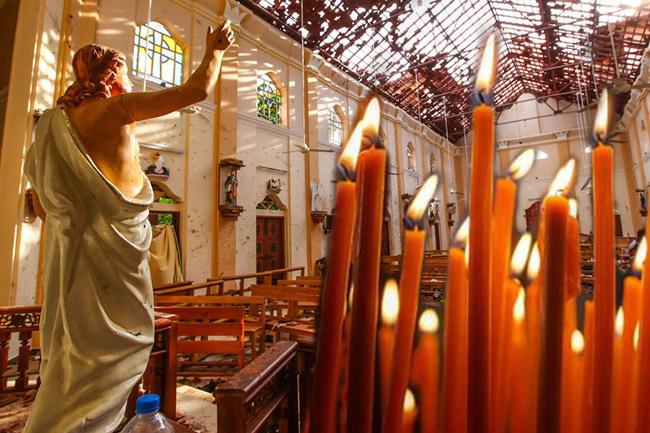 Sri Lanka commemorates one year since Easter Sunday carnage with two-minute silence