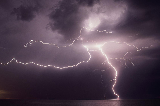 ‘Red’ alert for severe lightning during thundershowers