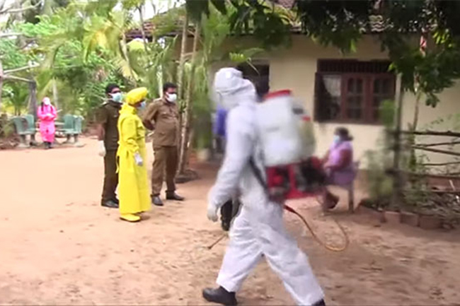 43 persons from village in Polonnaruwa sent for quarantine