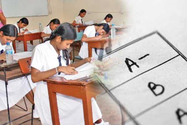O/L results released within 2 days  Exams Dept.